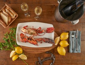Bogavante a la brasa